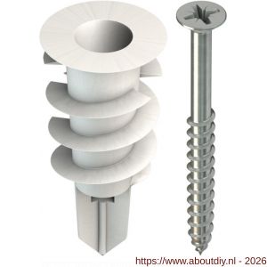 Tox Spiral gipskartonplug 32 mm met schroef - A40896269 - afbeelding 1