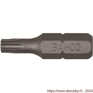 Bahco 59S/TR bit 1/4 inch 25 mm Torx Tamper TR 40 5 delig - A33001457 - afbeelding 1