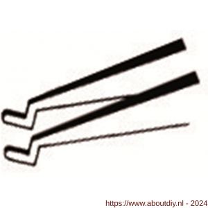 Bahco 5540AM SMD pincet RVS AM 5540 - A33008111 - afbeelding 2