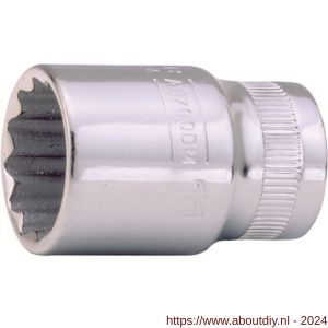 Bahco A6700DM dopsleutel 1/4 inch twaalfkant 14 mm SB - A33002463 - afbeelding 1