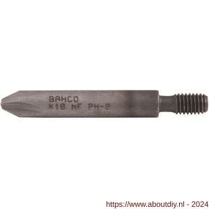 Bahco K18NF machinebit schroefaansluiting 10/32 Phillips PH 2 - A33001118 - afbeelding 1