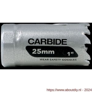 Bahco 3832 gatzaag carbide hardmetaal tand 25 mm - A33010496 - afbeelding 3