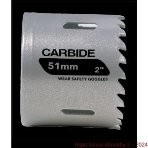 Bahco 3832 gatzaag carbide hardmetaal tand 83 mm - A33010526 - afbeelding 1