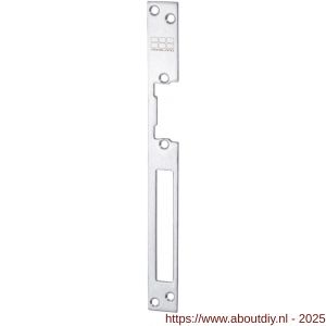 Maasland 10LP lange sluitplaat RVS inclusief doosje - A11301603 - afbeelding 1