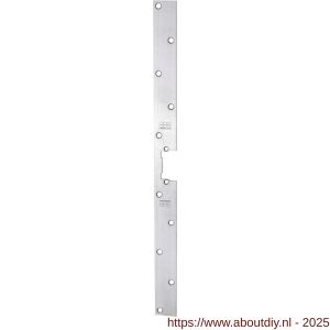 Maasland 13LP renovatie sluitplaat RVS vlakke uitvoering - A11301624 - afbeelding 1