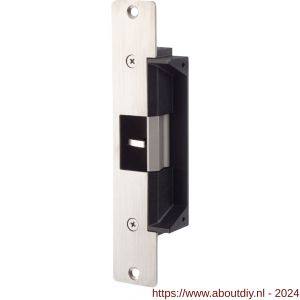 Maasland 320PTU elektrische deuropener universeel korte sluitplaat 12 V/24 V AC/DC dagschootsignalering voor - A11300137 - afbeelding 1