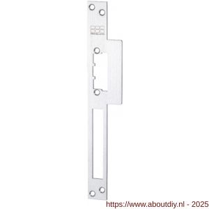 Maasland 32LP lange lipsluitplaat RVS voor schootgeleider inclusief doosje - A11301610 - afbeelding 1