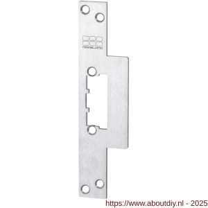 Maasland 33LP korte lipsluitplaat RVS voor schootgeleider inclusief doosje - A11301611 - afbeelding 1