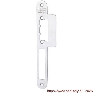 Maasland 50LPL lange lipsluitplaat RVS DIN links PC 55-72 mm 1,5 mm afgerond inclusief doosje - A11301620 - afbeelding 1
