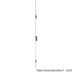 Maasland 8429 mechanische 3-puntsvergrendeling DIN links en rechts PC 92 mm doornmaat 35 mm voorplaat vlak 24x6 mm - A11301493 - afbeelding 1