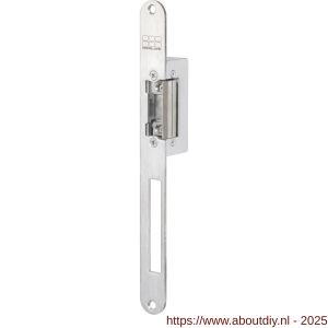 Maasland AB17U elektrische deuropener arbeidsstroom lange afgeronde sluitplaat 10-24 V AC-DC 780 kg - A11301597 - afbeelding 1
