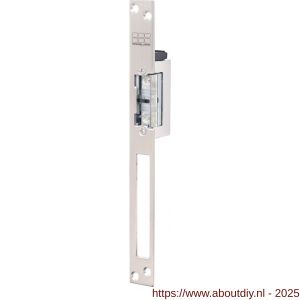 Maasland AT10U elektrische deuropener arbeidsstroom lange sluitplaat 10-24 V AC-DC dagschootsignalering - A11301382 - afbeelding 1