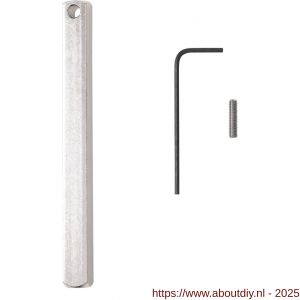 Maasland FLV200B Flexess Aero Intra verlengset voor deurdikte 46-71 - A11301306 - afbeelding 1