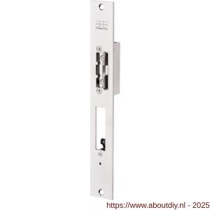 Maasland RS25U elektrische deuropener ruststroom lange brede sluitplaat 12-28 V DC nachtschootcontact schootgeleider - A11301673 - afbeelding 1