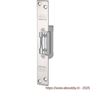 Maasland SV11U elektrische deuropener brandwerend arbeidsstroom korte sluitsluitplaat 10-24 V AC-DC - A11301455 - afbeelding 1