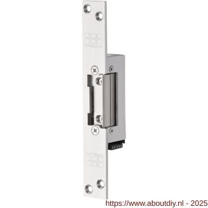 Maasland AB11U elektrische deuropener arbeidsstroom korte sluitplaat 10-24 V AC-DC 780 kg - A11300146 - afbeelding 1