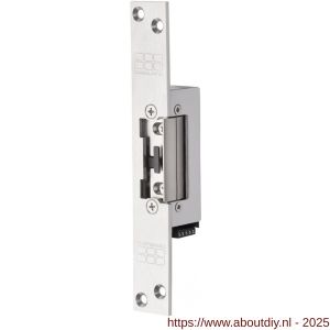 Maasland ABT11U elektrische deuropener arbeidsstroom korte sluitplaat 10-24 V AC-DC dagschootsignalering 780 kg - A11300147 - afbeelding 1