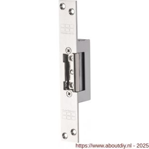 Maasland API11U elektrische deuropener arbeidsstroom korte sluitplaat 10-24 V AC-DC vrijzetpal impulsontgrendeling - A11300143 - afbeelding 1