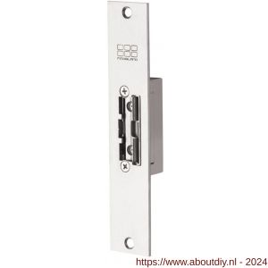 Maasland S23U elektrische deuropener arbeidsstroom korte brede sluitplaat 10-24 V AC/DC - A11300110 - afbeelding 1