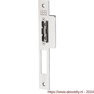 Maasland RS52FL deuropener ruststroom lange Nemef sluitplaat hoekig 24 V DC DIN - A11301548 - afbeelding 1