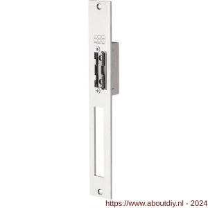 Maasland SP22U elektrische deuropener arbeidsstroom lange brede sluitplaat 10-24 V AC/DC vrijzetpal - A11300209 - afbeelding 1