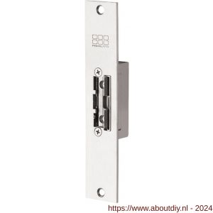 Maasland SP23U elektrische deuropener arbeidsstroom korte brede sluitplaat 10-24 V AC/DC vrijzetpal - A11300112 - afbeelding 1