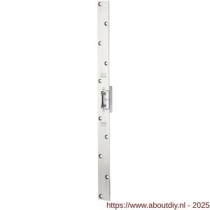 Maasland SPI13U elektrische deuropener arbeidsstroom lange vlakke sluitplaat 50 cm 10-24 V AC-DC vrijzetpal impulsontgrendeling - A11301094 - afbeelding 1