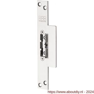 Maasland SPI33U elektrische deuropener arbeidsstroom korte lipsluitplaat 10-24 V AC/DC vrijzetpal impulsontgrendeling - A11300131 - afbeelding 1