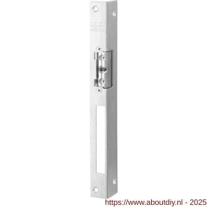 Maasland RST12UL elektrische deuropener ruststroom hoeksluitplaat 12-28 V dagschootsignalering DIN links - A11301677 - afbeelding 1