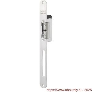 Maasland RST17U elektrische deuropener ruststroom lange afgeronde sluitplaat 12-28 V DC dagschootsignalering - A11301671 - afbeelding 1