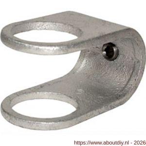 Norma buiskoppeling 160-B kruisstuk invoegbuis 33,7 mm staal gegalvaniseerd - A11550668 - afbeelding 1