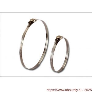 Veryflex klaphuisklem snelsluit slangklem 60-80/9 mm VX W4 RVS 304 - A11552287 - afbeelding 1