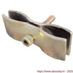 Groen Bevestigingsmaterialen bouwhekklem 48/48 mm - A11552298 - afbeelding 1