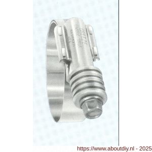 Breeze slangklem CT 35-50/14 mm W2 staal verzinkt-RVS 1.4016 - A11552214 - afbeelding 1