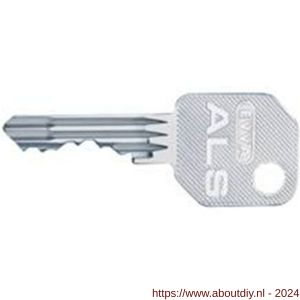 Evva nieuw zilver sleutel geleverd bij 1e aankoop van een nieuw systeem - A22102737 - afbeelding 1