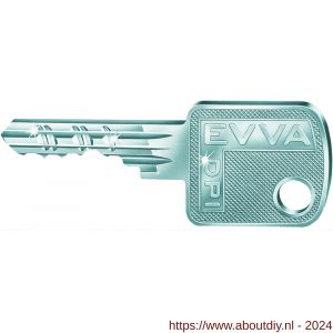 Evva nieuw zilver sleutel geleverd als nalevering zonder cilinder - A22102720 - afbeelding 1