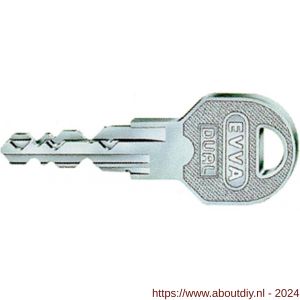 Evva nieuw zilver sleutel geleverd als nalevering zonder cilinder - A22102723 - afbeelding 1