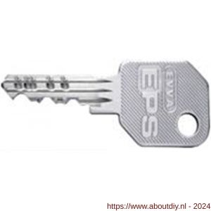 Evva nieuw zilver sleutel geleverd als nalevering zonder cilinder - A22102724 - afbeelding 1
