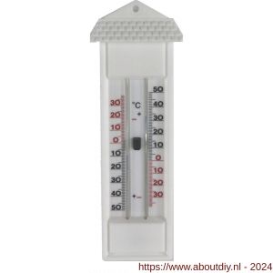 Talen Tools buitenthermometer wit min-max - A20500349 - afbeelding 1