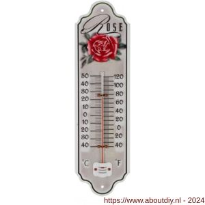 Talen Tools thermometer metaal Roos 28 cm - A20501656 - afbeelding 1