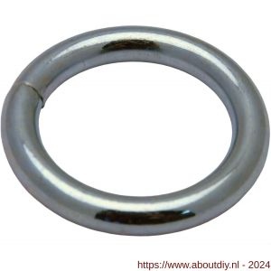 GebuVolco 119 ring dichtgelast 9.00x45 mm ijzer gegalvaniseerd - A50001347 - afbeelding 1