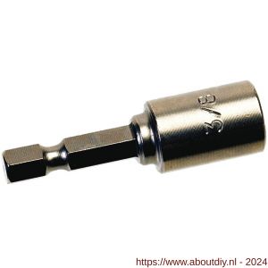 QZ 896 bit dop magnetisch 3/8 inch x 50 mm staal - A50001893 - afbeelding 1