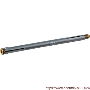 QZ 855 metalen kozijnplug panhead 8.0x172 mm Pozidriv PZ 3 staal geelverzinkt - A50002067 - afbeelding 2