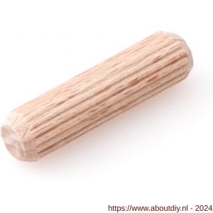 Homefix houten deuvel 6x35 mm blister 40 stuks - A51407058 - afbeelding 1