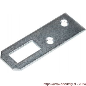 Homefix rekoog staal verzinkt VZ 60x20 mm blister 4 stuks - A51406753 - afbeelding 1