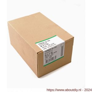 Hoenderdaal tapbout staal thermisch verzinkt 8.8 SW 17 ISO passend DIN 933 M10x40 mm 100 stuks - A51400957 - afbeelding 2
