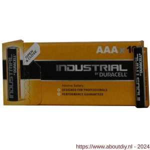 De Raat Security Alkaline batterij AAA LR03 set 10 stuks - A51260764 - afbeelding 1