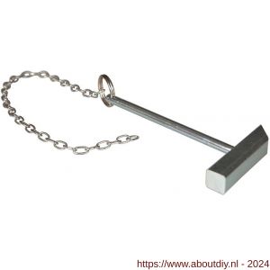 De Raat Security hamer en ketting noodsleutelkastje - A51260702 - afbeelding 1