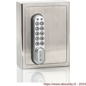 De Raat Security sleutelkluis cijferslot RVS Keysafe 179E - A51260653 - afbeelding 1