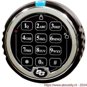 De Raat Security kluis toebehoor elektronisch cijferslot S&G Titan Rotary in plaats van sleutelslot - A51260831 - afbeelding 1